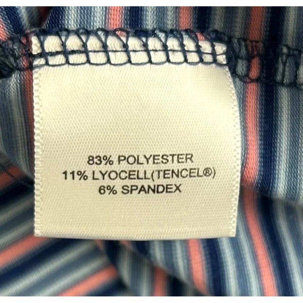 Southern Hills Peter Millar Polo Shirt Men XL Striped Golf PGA Championship 2022